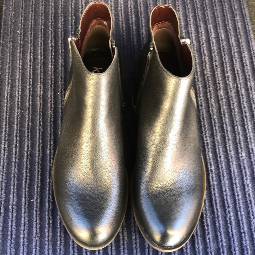 Leather Kensie ankle boots - Picture 5 of 7